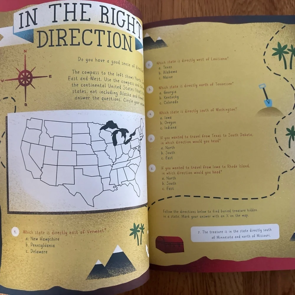 National Geographic Activity Books Homeschool